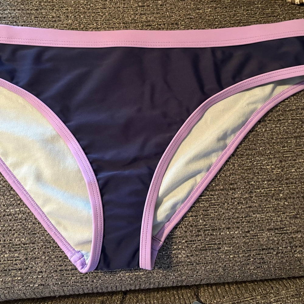 Speedo Purple and Lavender Swim Bottom Sz Large
